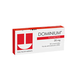 Product image of Dominium Fluoxetina 20mg 30 Comprimidos