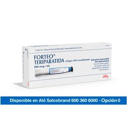 Forteo Teriparatida 250mcg/ml Inyectable 1 Jeringa Prellenada