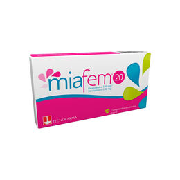 Miafem 20 Drospirenona / Etinilestradiol 28 Comprimidos Recubiertos