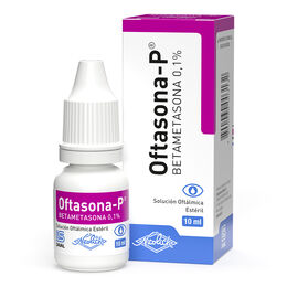 Oftasona-P Betametasona 0.1% Solución Oftálmica 10ml - Saval s.a.