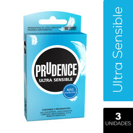 Prudence Ultrasensible 3 Unidades