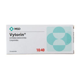 Vytorin 10/40 Ezetimiba / Simvastatina 28 Comprimidos