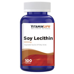 Product image of VitaminLife Lecitina de Soya 1200 100 Cápsulas