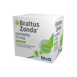 Braltus Zonda Tiotropio 13mcg Polvo Inhalación 30 Cápsulas