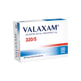 Valaxam Valsartan 320/5 30 Comprimidos Recubiertos