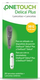 Product image of Lancetas OneTouch Delica 25 Unidades - One touch