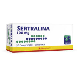 Sertralina (B) 100mg 30 Comprimidos Recubiertos