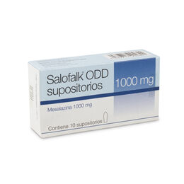 Salofalk ODD Mesalazina 1g 10 Supositorios