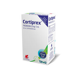 Cortiprex Prednisona 20mg/5ml Jarabe 60ml