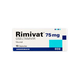 Rimivitat Oseltamivir 75mg 10 Cápsulas - Rimivat