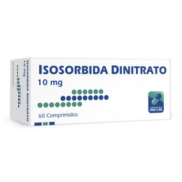 Isosorbida 10mg 60 Comprimidos