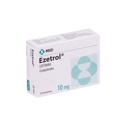 Ezetrol Ezetimiba 10mg 30 Comprimidos