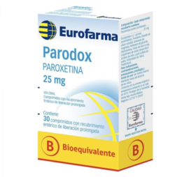 Paradox Xr (B) 25mg  x 30 Comprimidos Prolongados