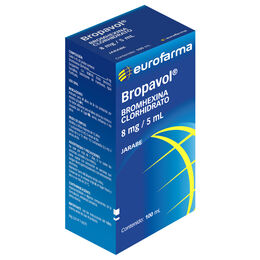 Bropavol Bromhexina 8mg/5ml Jarabe 100ml