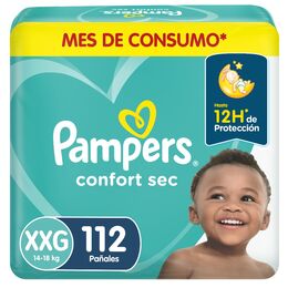 Product image of Pañales Pampers Confort Sec XXG 112 Unidades