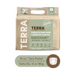 Product image of Pañales Bio XG Terra 16 Unidades