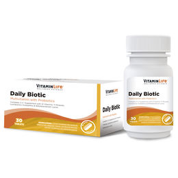 Product image of VitaminLife Probiótico Daily Biotic 30 Tabletas