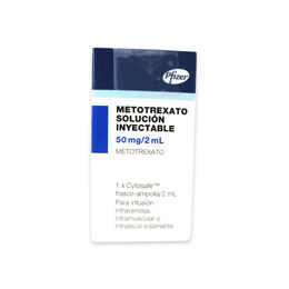 Metotrexato 50mg/2ml Inyectable 1 Frasco-Ampolla