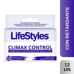 Lifestyles Preservativo Climax Control 12 Unidades