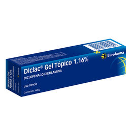 Diclac Diclofenaco 1.16% Gel Tópico 60g