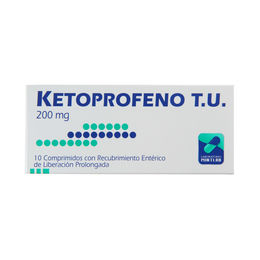 Ketoprofeno 200mg 10 Comprimidos Prolongados