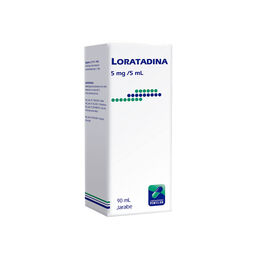 Loratadina 5mg/5ml Jarabe 90ml