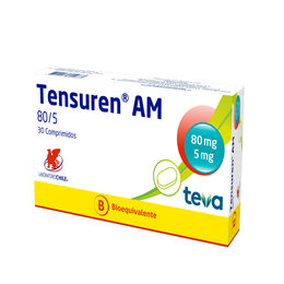 Tensuren (B) AM Telmisartán / Amlodipino 80mg/5mg 30 Comprimidos