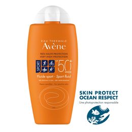 Protector Solar Fluido Sport Spf50+ Para Rostro y Cuerpo - Eau thermale avène