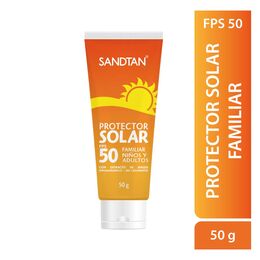 Sandtan Protector Solar Familiar FPS50 50g Pomo