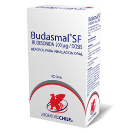 Budasmal SF Budesonida 200mcg Inhalador 200 Dosis