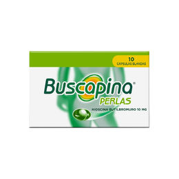 Buscapina N-Butilbromuro de Hioscina 10mg 10 Cápsulas Blandas