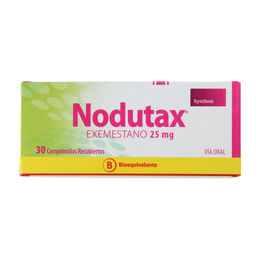 Nodutax (B) Exemestano 25mg 30 Comprimidos Recubiertos