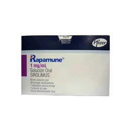 Rapamune Sirolimus 1mg/ml Solución Oral 60ml