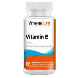 VitaminLife Vitamina E 400 60 Cápsulas