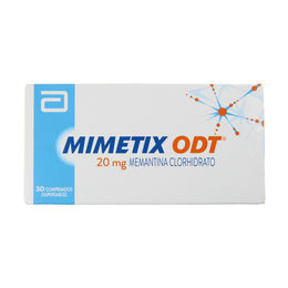 Mimetix ODT Memantina 20mg 30 Comprimidos Dispersables