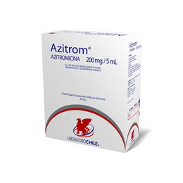 Azitrom Azitromicina 200mg/5ml Solución Oral 30ml