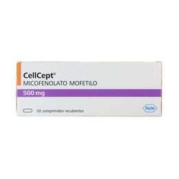 CellCept (R) Micofenolato Mofetilo 500mg 50 Comprimidos Recubiertos