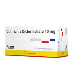 Cetirizina (B) 10mg 30 Comprimidos Recubiertos