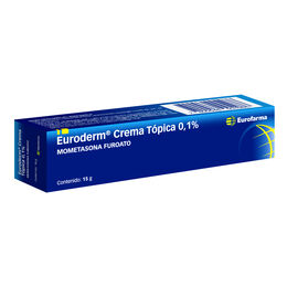 Product image of Euroderm Mometasona 0.1% Crema Tópica 15g