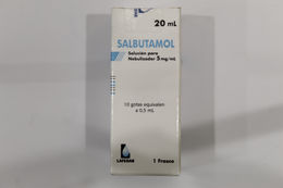 Salbutamol (B) 5mg/ml Solución Nebulizadora 20ml