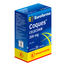 Product image of Coques (B) Celecoxib 200mg 30 Cápsulas