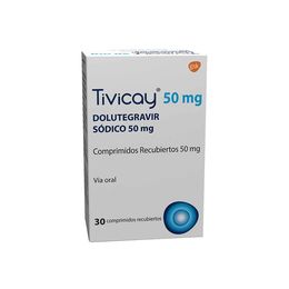 Tivicay Dolutegravir 50mg 30 Comprimidos Recubiertos