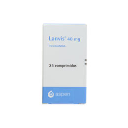 Lanvis Tioguanina 40mg 25 Comprimidos