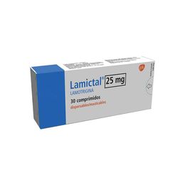 Product image of Lamictal (R) Lamotrigina 25mg 30 Comprimidos Masticables