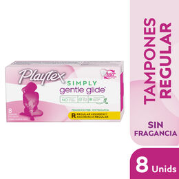 Tampones Súper Sin Aroma - Playtex