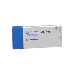 Product image of Lamictal (R) 25mg 30 Comprimidos