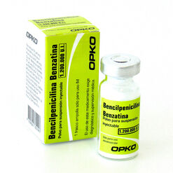 Penicilina Benzatina 1200000 UI Polvo para Suspensión Inyectable 1 Vial OPKO CHILE S.A. - Opko chile s.a.