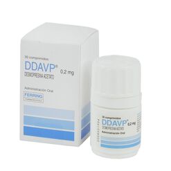 Ddavp 0.2 mg x 30 Comprimidos - Ferring