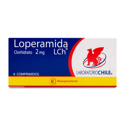 Loperamida Clorhidrato 2 mg - 6 Comprimidos