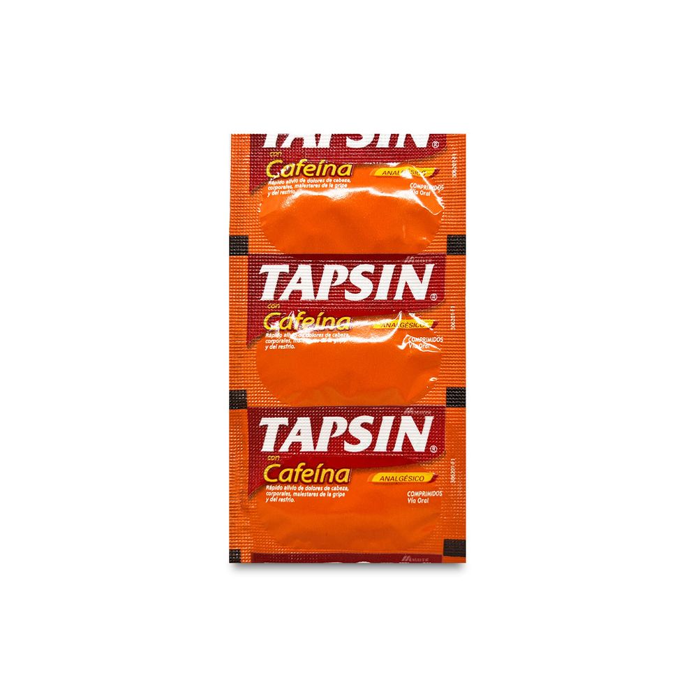 Tapsin Con Cafeína - 6 Comprimidos